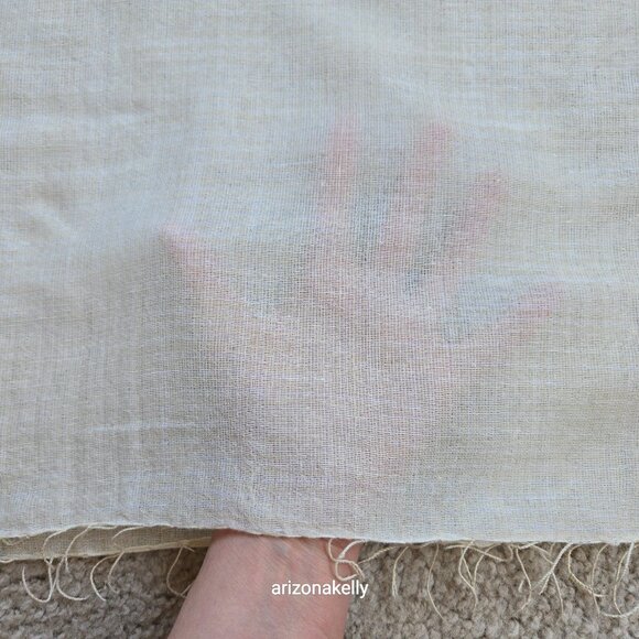 NWT Eileen Fisher Handloomed Ethiopian Artisan Cotton Scarf - Picture 15 of 16